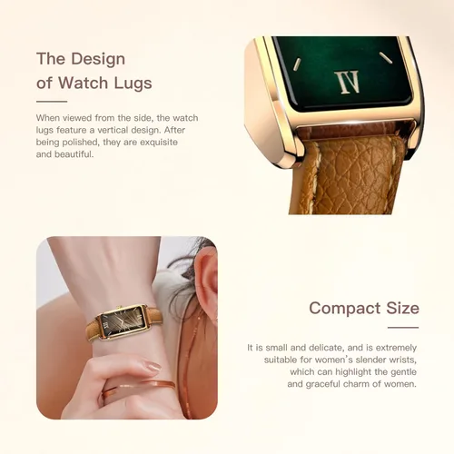 Miniatura 3 de Rastreador de actividad física para mujer, delicado reloj inteligente con múltiples modos deportivos, monitoreo del sueño, monitor de frecuencia