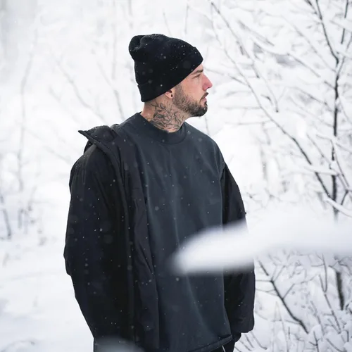 Miniatura 4 de ZOORON Paquete de 1 y 2 gorros para hombres y mujeres, gorros de punto para invierno, gorro de esquí suave, unisex