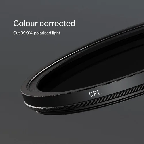 Miniatura 4 de Urth Filtro de lente polarizador circular (CPL) de 1.535 in - Diseño multicapa y delgado para polarización de lentes de cámara