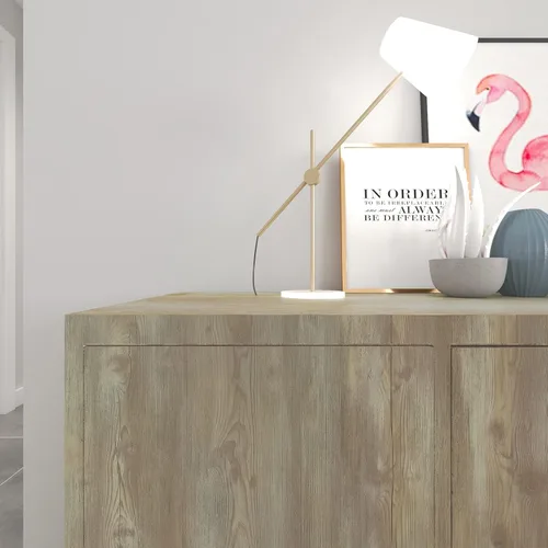 Miniatura 6 de Papel tapiz de madera para despegar y pegar, papel de contacto de grano de madera sintética para gabinetes, cocina, papel de contacto para encimera