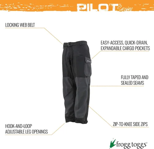 Miniatura 2 de FROGG TOGGS Pilot II Guide - Pantalón impermeable transpirable para hombre