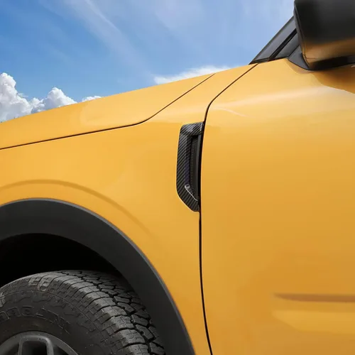 Miniatura 5 de Jimen Compatible con Ford Bronco Sport 2021-2023, 2 piezas de cubiertas de ventilación lateral para guardabarros de automóvil, accesorios exteriores