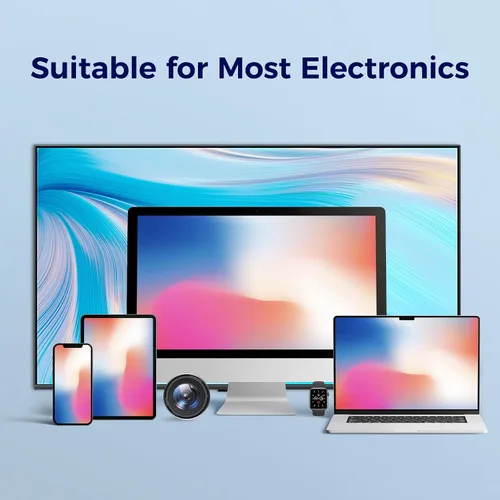 Miniatura 8 de Click Clean Kits de limpieza de pantalla – 4 limpiadores de pantalla todo en uno con repuesto de limpiador de 4 onzas, 1 paño de microfibra