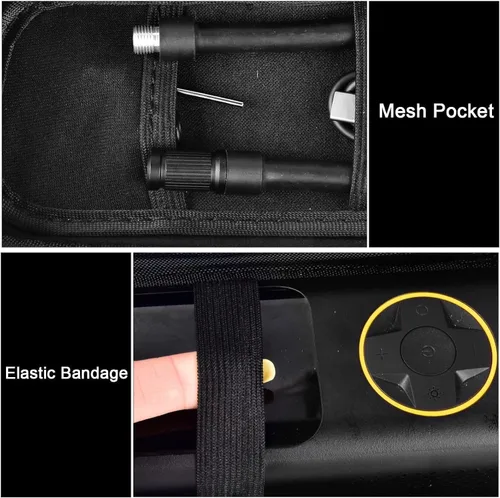 Miniatura 3 de Funda compatible con Fanttik X8 para inflador de neumáticos APEX/APEX EV compresor de aire portátil. Soporte de almacenamiento para Hafuloky
