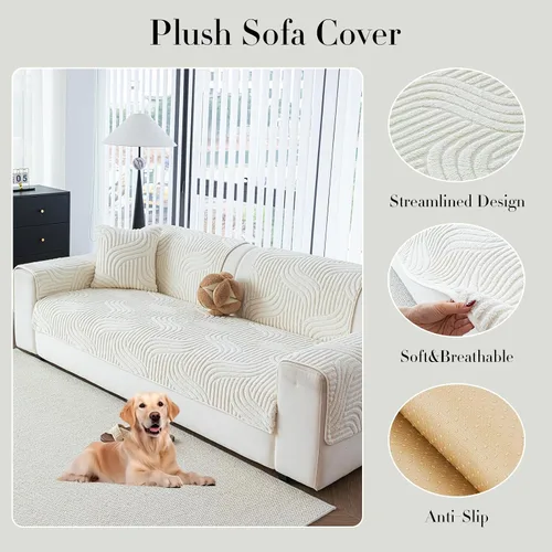 Miniatura 2 de Funda para sofá, fundas de sofá antideslizantes y lavables para perros, aptas para mascotas, fundas de sofá para mascotas, protector de sofá bohemio