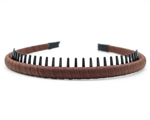 Miniatura 6 de Diadema JOBAND de aro, con púas para peinar el cabello, diadema suave y cómoda, accesorios de mujer para el pelo, no se desliza (en 4 colores)
