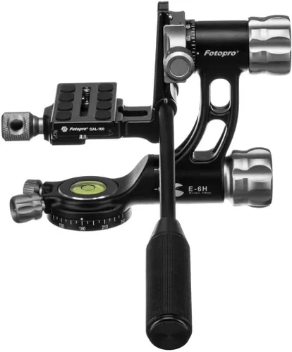 Miniatura 3 de Fotopro Cabeza de cardán E-6H, cabeza de cardán, cabeza de lente grande, cabeza de fotografía de vida silvestre, cabeza de fotografía deportiva