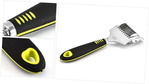 Miniatura 2 de Housoutil Máquina de prensa de fideos manuales de acero inoxidable Máquina de prensa de rodillos de masa Gadget de cocina