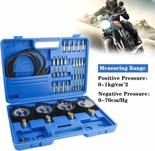 Miniatura 2 de Kit de herramientas de sincronización de carburador de motocicleta, equilibrador de vacío de combustible universal, sincronizador de carburador