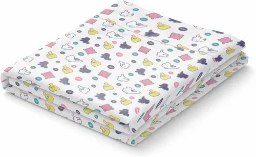 Miniatura 2 de Northwest Pokemon - Juego de cama de tamaño individual en una bolsa, Pikachu Eevee Jigglypuff, ropa de cama de anime para niños y niñas, batalla