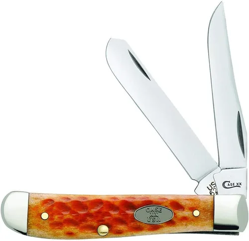 Miniatura 21 de Case XX WR - Navaja de bolsillo Mini Trapper de hueso ámbar, artículo #013 - (6207 SS) - Longitud cerrada: 3 1/2 pulgadas