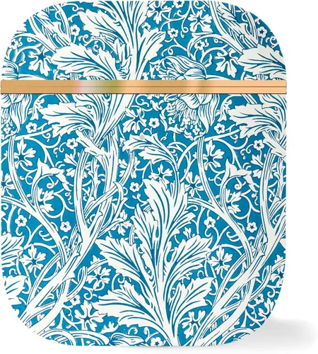 Miniatura 14 de Berkin Arts Funda compatible con AirPods de 1ª generación, funda para AirPods de 2ª generación, funda protetiva ultradelgada con llavero, arte