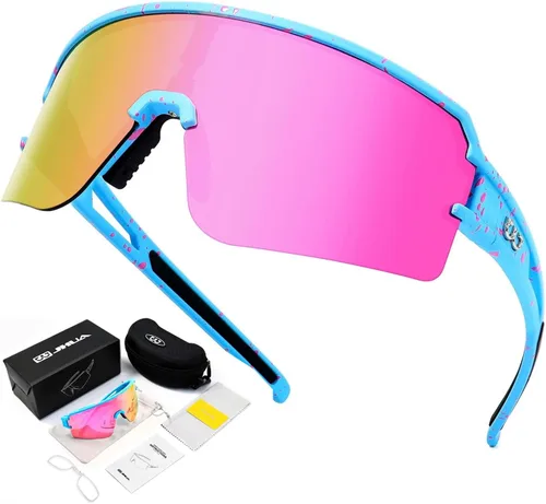 Miniatura 11 de AVV Gafas de sol polarizadas para ciclismo, deportivas, con protección UV400, para pesca, conducción, correr, béisbol, para hombres y mujeres Marcos