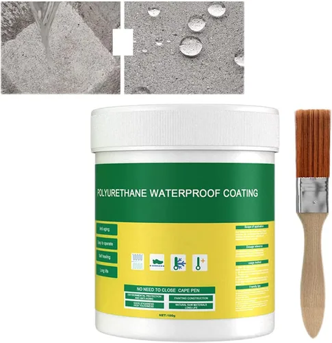 Miniatura 8 de Innovador sellador Mighty Paste, revestimiento impermeable, agente antifugas, revestimiento impermeable de poliuretano, pegado súper fuerte, 200g