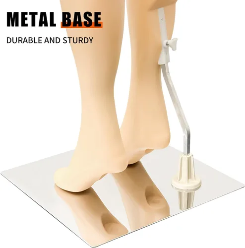 Miniatura 5 de Maniquí de cuerpo completo con curvas BBL femenino, brazos ajustables desmontables de 70.8 pulgadas y forma de vestido de torso extraíble con base
