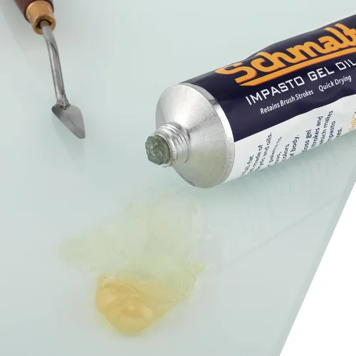 Miniatura 2 de Schmaltz Artist Oil Impasto Gel - Tubo mediano de 5.1 fl oz, gel Impasto de secado rápido para aumentar el brillo y el volumen, mejorar