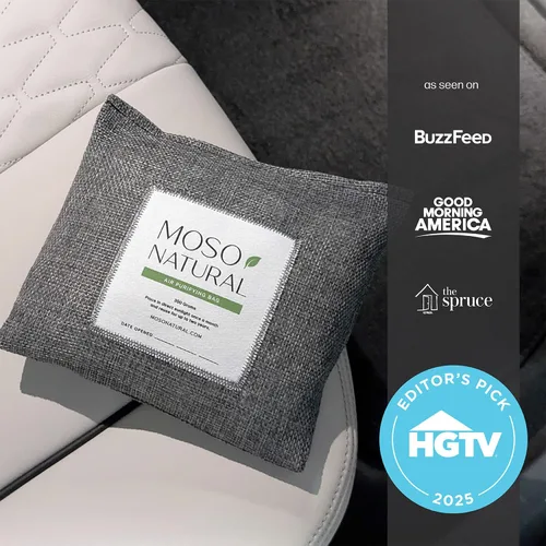 Miniatura 6 de Moso Natural Ambientador y desodorante para automóvil, absorbente de olores de carbón de bambú de larga duración, eliminador de olores no tóxico