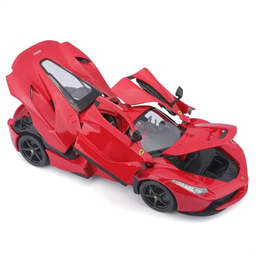 Miniatura 2 de Bburago Vehículo fundido a presión LaFerrari Race and Play a escala 1:18 (los colores pueden variar)