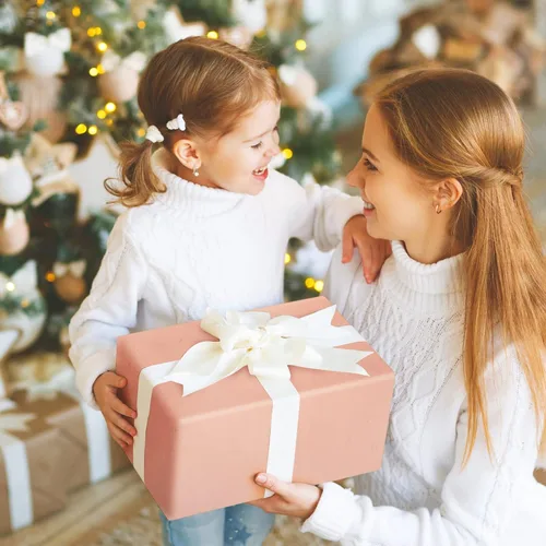 Miniatura 4 de Naler 60 hojas de papel de seda de oro rosa para bolsas de regalo, 14 x 20 pulgadas, papel de regalo de oro rosa a granel para bodas, cumpleaños