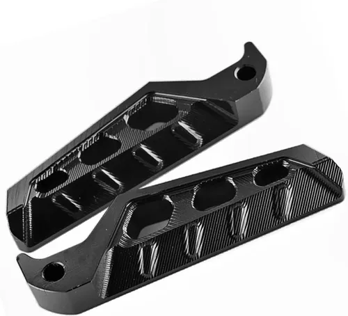 Para FZ8 Para FZ 8 Para F & azer 2010-2014 2013 2012 2011 Accesorios de moto CNC Pasajero Trasero Reposapiés Pedal Trasero Rotura (negro)