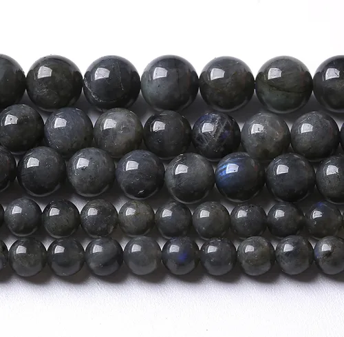 Miniatura 34 de 88 cuentas de cuarzo rutilado dorado de piedra natural de 4MM (5/32 de pulgada), gemas de grado 2A, cristal semiprecioso de actinolita, cuentas