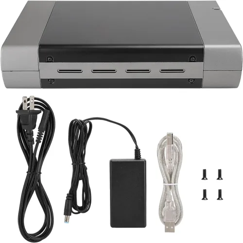 Zopsc Recinto de unidad óptica de 5.25 pulgadas, caja de disco duro portátil SATA USB 2.0 externa para computadora portátil de escritorio