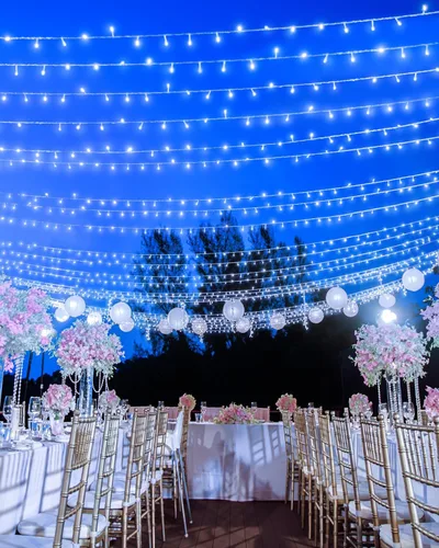 Miniatura 2 de 380 luces LED de Navidad de 125 pies, guirnalda de luces para exteriores, impermeables, temporizador y memoria, 8 modos regulables, para árbol
