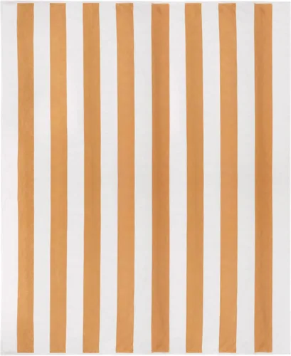 Miniatura 27 de COTTON CRAFT - Toalla de playa extra ancha con rayas ombre para dos, 147.3 x 172.7 cm - Algodón puro - Tela jacquard doble gruesa de felpa súper