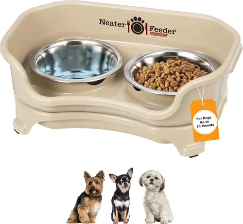 Miniatura 31 de Neater Feeder Express Cuencos para perros a prueba de desorden, elevados para razas de tamaño mediano a grande, cuenco de comida para perros sin