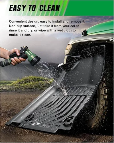 Miniatura 5 de VIWIK Alfombrillas compatibles con Honda Civic 2016-2021 (no para híbridos enchufables) para todo tipo de clima, el juego completo incluye 1ª y 2ª