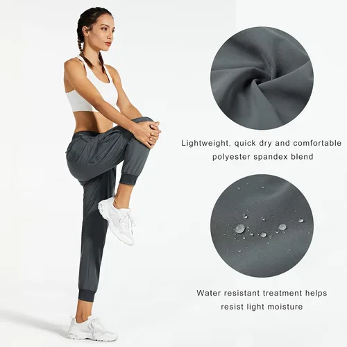 Miniatura 3 de Libin - Pantalones deportivos tipo cargo para mujer, ligeros, de secado rápido, para senderismo, entrenamiento, descanso, uso casual, exteriores