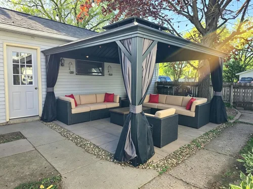 Miniatura 44 de Purple leaf - Gazebo para exteriores.