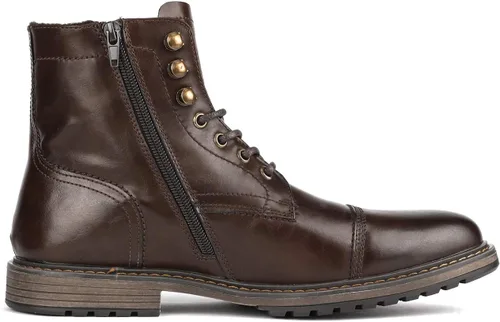 Miniatura 3 de Bruno Marc Botas de motocicleta para hombre, botas de vestir Oxford