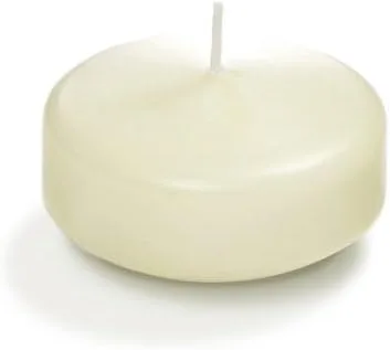 Miniatura 47 de yummi Caja de 18 velas flotantes color rojo rubí de 3 pulgadas