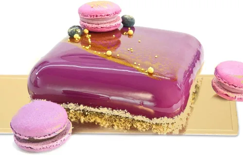 Miniatura 8 de 50 mini tablas para tartas rectangulares doradas, para postres, bandeja de cartón, base de mousse para cupcakes para bodas, fiestas, pasteles