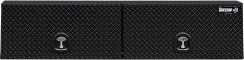 Miniatura 2 de Buyers Products 1721363 Topsider - Caja de herramientas para camión, 18 x 16 x 72 pulgadas, aluminio con banda de rodadura de diamante negro