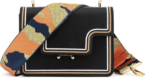 Miniatura 641 de ZOOEASS - Correa de repuesto para cartera, para colgar en el hombro o para cruzar, ancha y ajustable, de lona