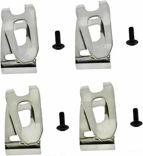 Miniatura 5 de 346449-3 & 251314-2 Kit de clip y tornillo para cinturón para ganchos de cinturón sustituye a las herramientas inalámbricas Makita 324705-1 346034-2