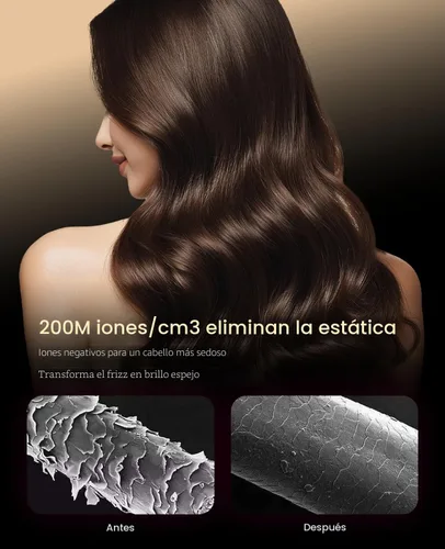 Miniatura 4 de Secador de pelo, secador de pelo CONFU con difusor, secador de pelo profesional 21000PRM, secador de pelo iónico negativo portátil ligero de secado