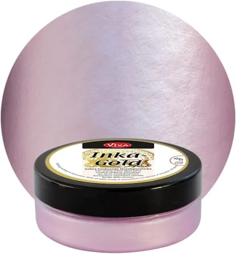 Miniatura 12 de Viva Decor Inka Gold Gilding Wax2.3 oz (violeta) - Pasta de pulido metálica a base de cera de fácil aplicación. Brillo metálico de secado rápido