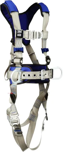 Miniatura 4 de 3M DBI-Sala ExoFit X100 Comfort Construction - Arnés de seguridad para escalada/posicionamiento, protección contra caídas con cinturón corporal