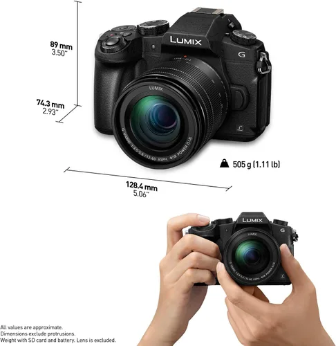 Miniatura 6 de Cámara Panasonic Lumix DMC-G85KBODY de lentes intercambiables, sin espejo, 4K, cuerpo solamente, 16 megapíxeles, negro