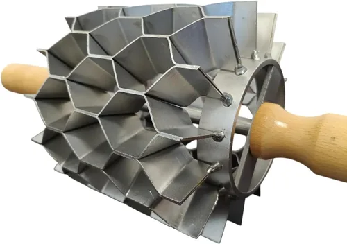 Miniatura 4 de OCS Parts Cortador de masa de acero inoxidable hexagonal de 42 cortes Cortador de masa de grado profesional de servicio pesado para agujeros