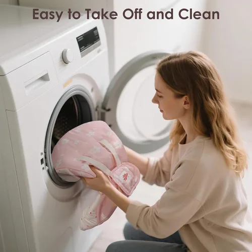 Miniatura 4 de Baby Bouncer – Asiento rebotador para bebé, asiento rebotador para bebés con música y juguetes sensoriales, almohadilla de asiento lavable a