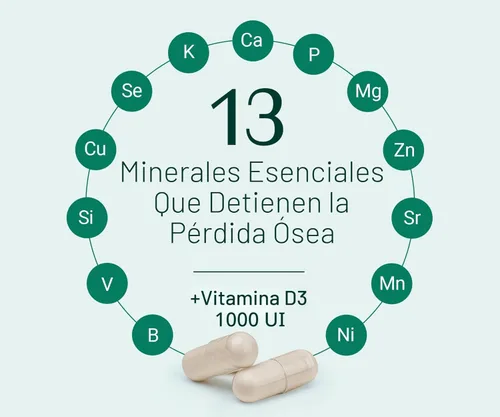 Miniatura 5 de ALGAECAL - Suplemento de calcio a base de plantas con vitamina D3 (1000 UI) para fortaleza ósea, contiene 13 minerales que apoyan la salud ósea