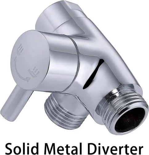 Miniatura 8 de G-Promise Accesorio rociador de ducha para perros para ducha de mascotas rápida y limpia, ducha multifuncional, desviador de metal, manguera extra