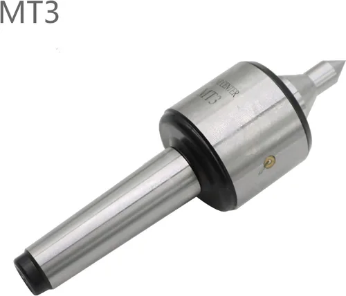 Miniatura 6 de MT3 60 grados CNC giratorio centro vivo alta precisión 0.0002 "para torno madera metal torneado herramienta (MT3)