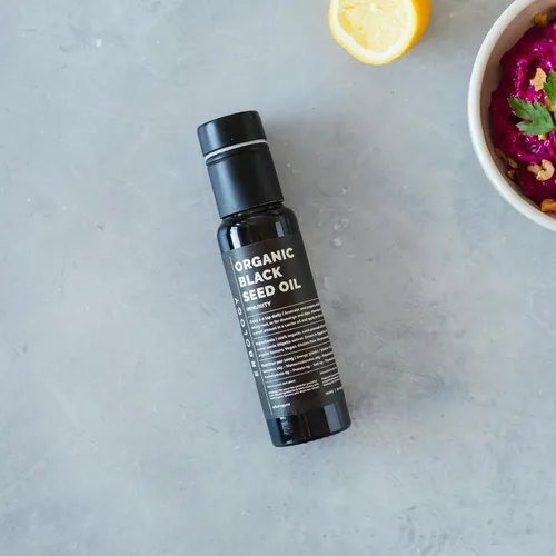 Miniatura 4 de Erbology Aceite orgánico de semillas negras de 3.4 onzas líquidas, Nigella Sativa, prensado en frío, más del 2.5% de timoquinona, apoya la salud