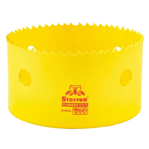 Miniatura 15 de Starrett DCH0136-G - Sierra perforadora bimetálica de corte profundo con dientes HSS resistentes a la abrasión - Ideal para cortar metal, acero