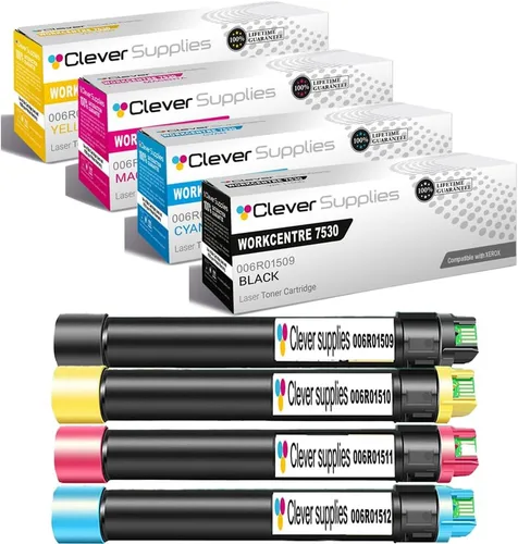 Miniatura 324 de CS compatible Xerox Phaser 6510/WorkCentre 6515 (106r03480) 2 cartuchos de tóner negro para Phaser 6510, WorkCentre 6515 2 negro